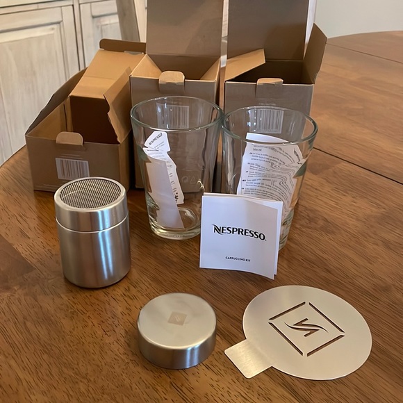Nespresso Kitchen Nib Nespresso Cappuccino Stencil Kit Poshmark